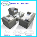 PE wicker furniture outdoor garden patio coffee table 2 seat rattan sofa set MCD1005                        
                                                                                Supplier's Choice